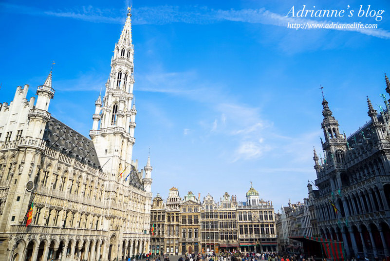 【環遊歐洲68天】Day21-1 布魯塞爾 Brussel 。布魯塞爾大廣場(Grand Place)、尿尿小童(Manneken Pis)、布魯塞爾王宮、布魯塞爾公園！