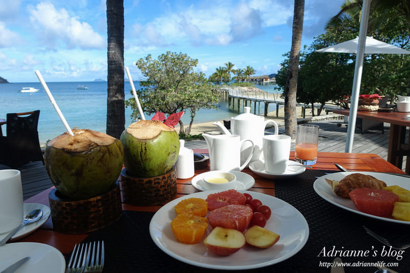 【斐濟自由行】斐濟第一間水上屋度假村Likuliku Lagoon Resort (全包式餐點介紹)