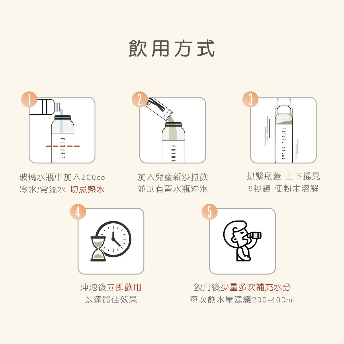 【團購】全清Future Salad 高纖新沙拉飲/兒童全清85折 獨家滿額禮最多送七條，送完為止！ (下次開團 1/11)