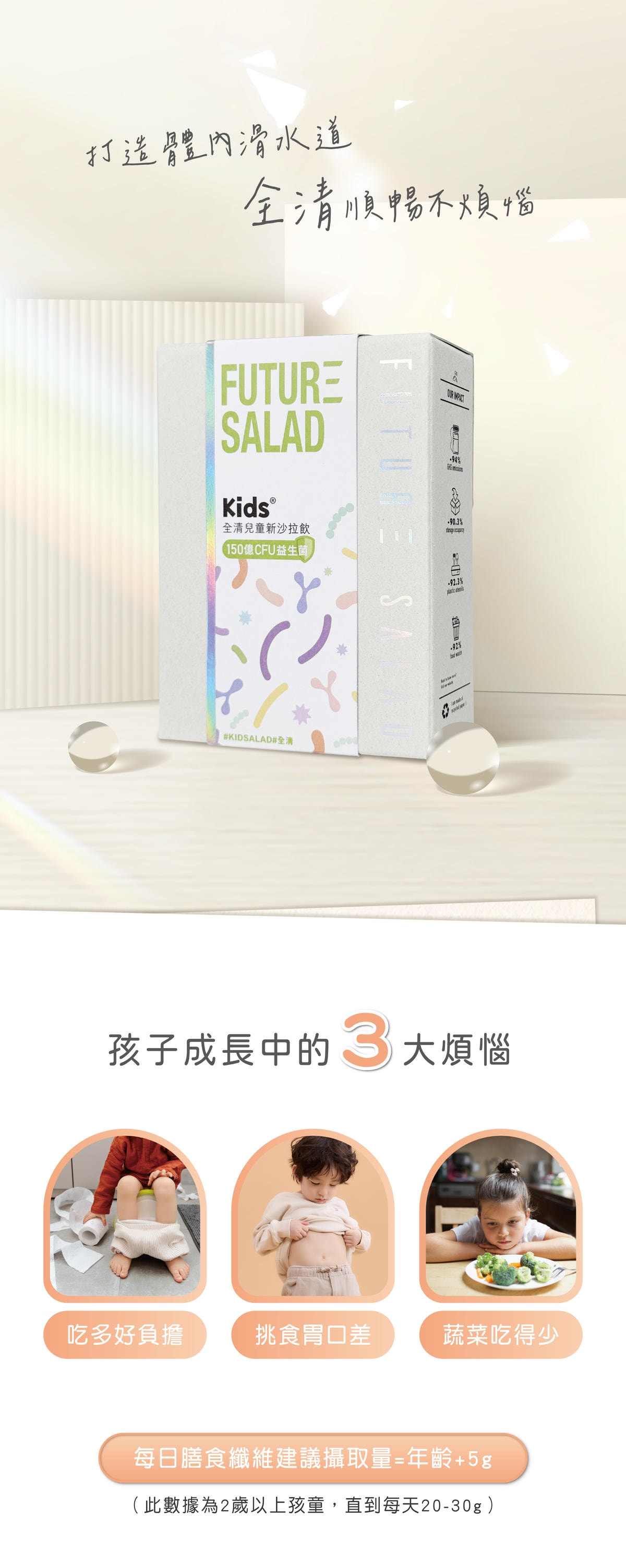 【團購】全清Future Salad 高纖新沙拉飲/兒童全清85折 獨家滿額禮最多送七條，送完為止！ (下次開團 1/11)