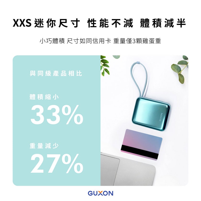 【團購】地表最美GUXON 巧冰扇/輕巧迷你GUXON巧方塊雙線行動電源(下次開團 )