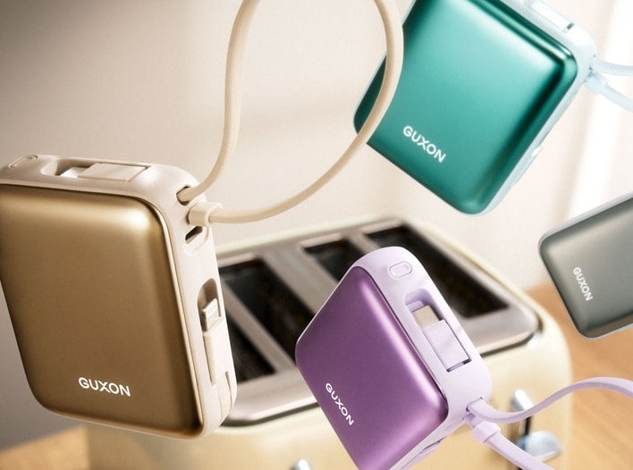 【團購】地表最美GUXON 巧冰扇/輕巧迷你GUXON巧方塊雙線行動電源(下次開團 )