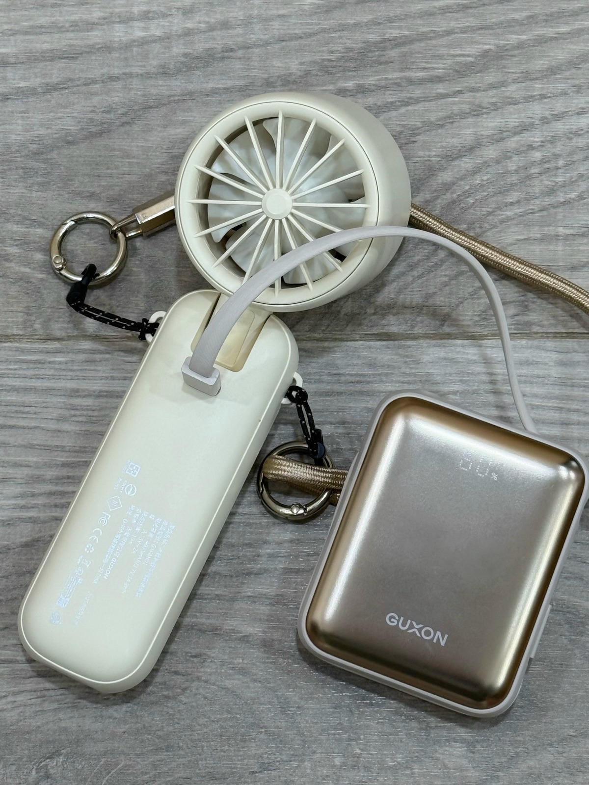 【團購】地表最美GUXON 巧冰扇/輕巧迷你GUXON巧方塊雙線行動電源(下次開團 )