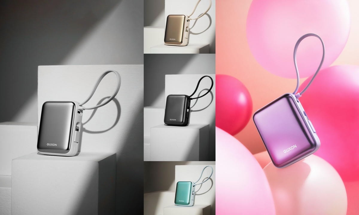 【團購】地表最美GUXON 巧冰扇/輕巧迷你GUXON巧方塊雙線行動電源(下次開團 )