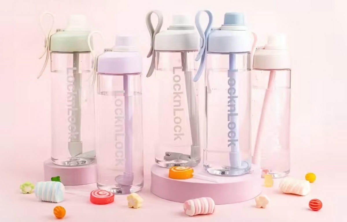 【團購】新款！嚼對FUN飲不鏽鋼吸管杯/嚼對FUN飲吸管杯/Q咪樂吸管杯/Tritan 大容量背帶水壺(下次開團 )