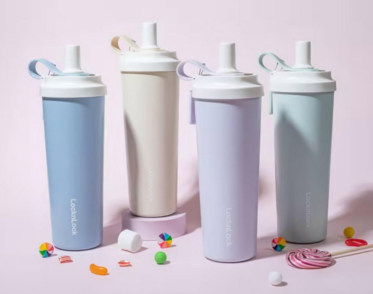 【團購】新款！嚼對FUN飲不鏽鋼吸管杯/嚼對FUN飲吸管杯/Q咪樂吸管杯/Tritan 大容量背帶水壺(下次開團 )