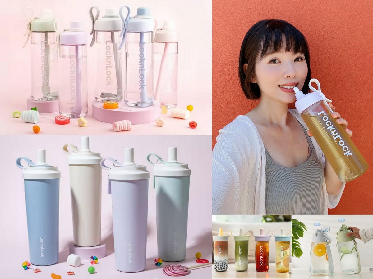 【團購】新款！嚼對FUN飲不鏽鋼吸管杯/嚼對FUN飲吸管杯/Q咪樂吸管杯/Tritan 大容量背帶水壺(下次開團 )