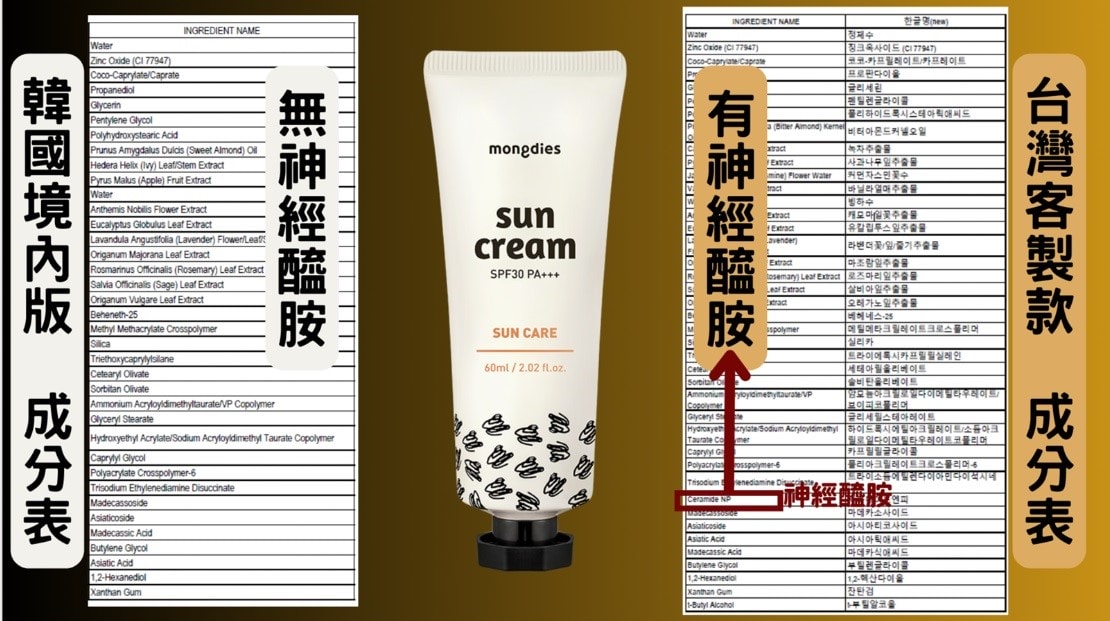 【團購】韓國mongdies神經醯胺寶寶系列(珍珠奶茶防曬粉餅/防曬棒/防曬乳/曬後凝膠)下次開團
