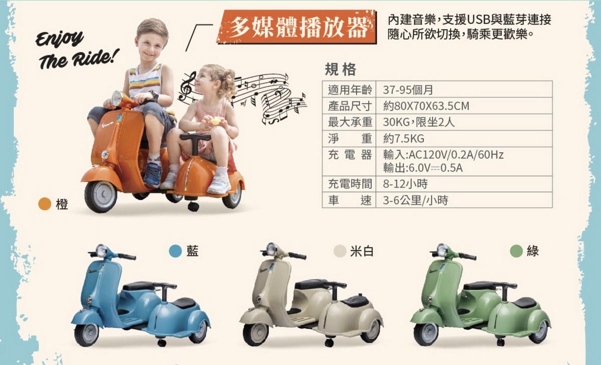 【團購】奧地利Scoot&Ride Push&Go滑步車/Kick3炫輪滑板車/Kick5 LED滑板車/護具/Vespa電動車(下次開團 1/13)