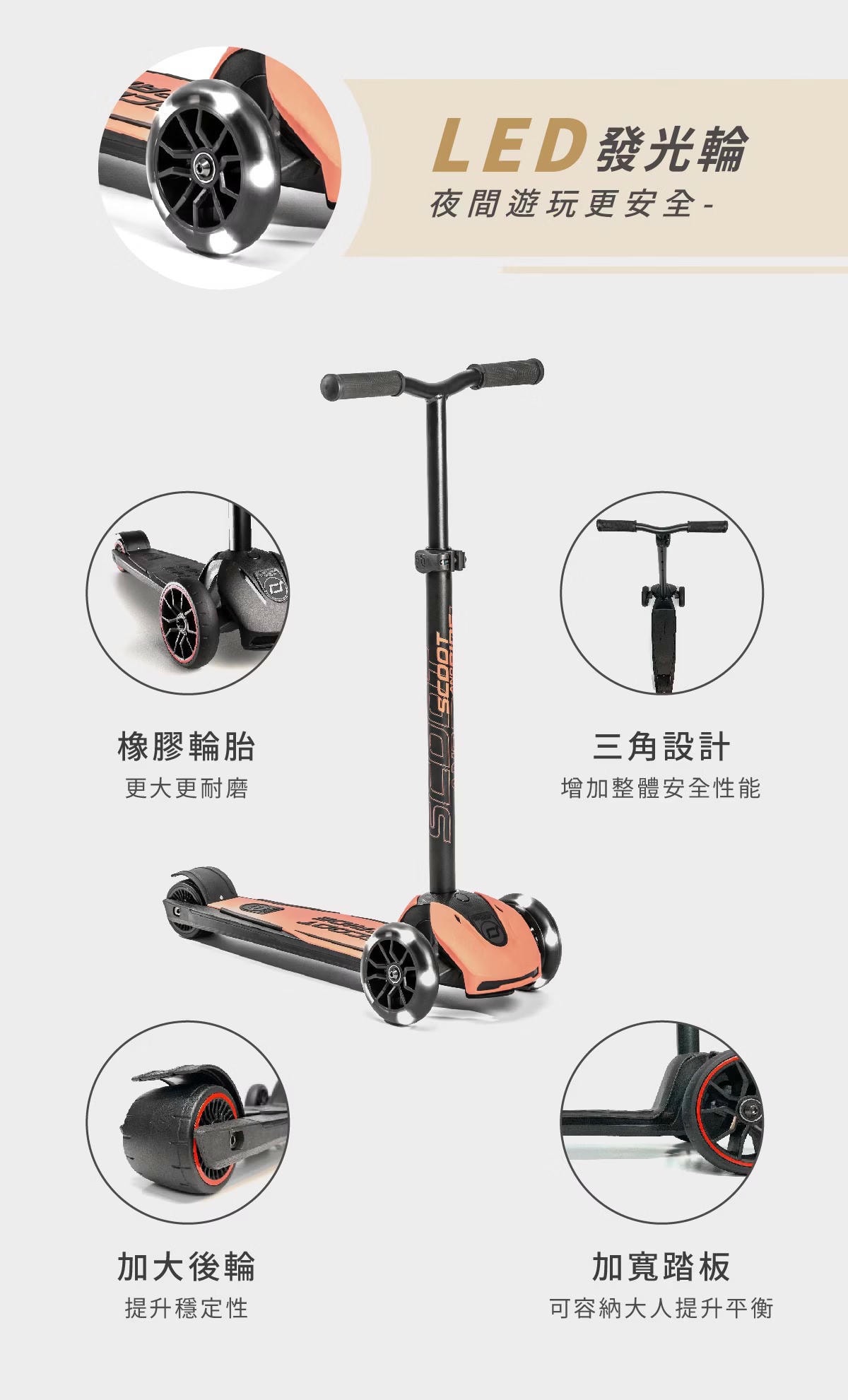 【團購】奧地利Scoot&Ride Push&Go滑步車/Kick3炫輪滑板車/Kick5 LED滑板車/護具/Vespa電動車(下次開團 1/13)