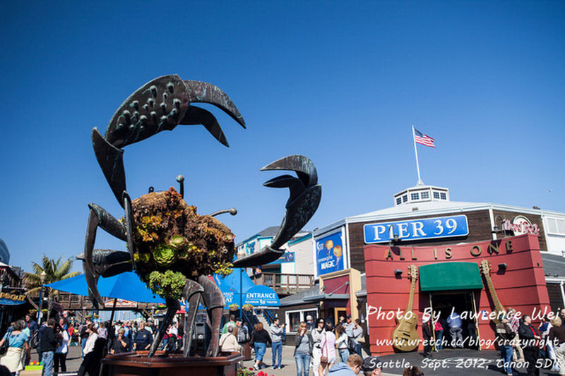 【舊金山】Day11-2  好吃好玩又好逛 ─ 漁人碼頭 (Fisherman’s Wharf)